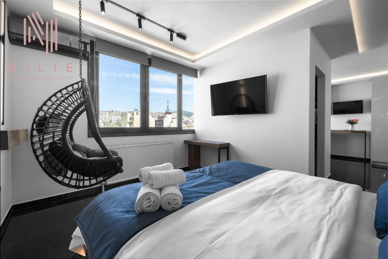 Calliope Penthouse, Nilie Hospitality Mgmt Apartment Солун Екстериор снимка