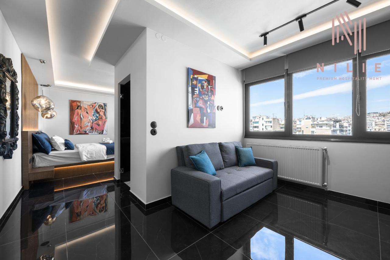 Calliope Penthouse, Nilie Hospitality Mgmt Apartment Солун Екстериор снимка